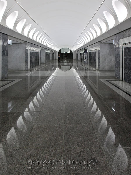 Станция "Достоевская" Станционный зал.